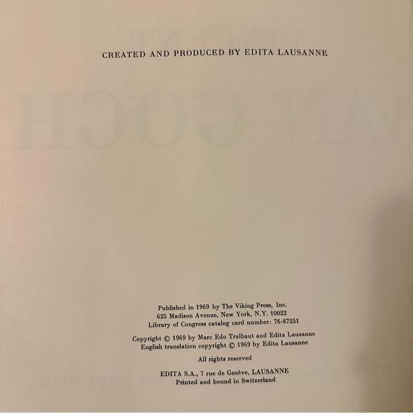 Vincent Van Gogh Art Book - Picture 9 of 9